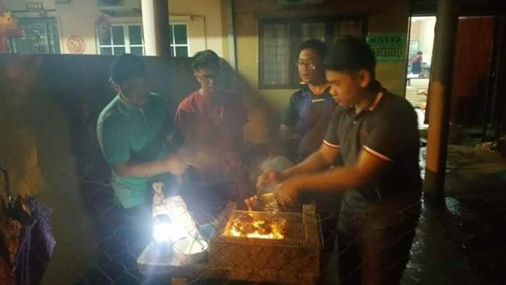 Baiti Homestay Gambang Bagian luar foto